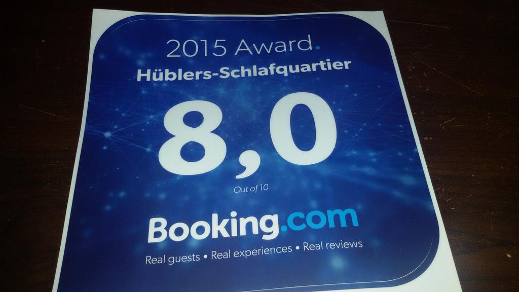 Hueblers-Schlafquartier Hotel Fürstenwalde Exterior foto